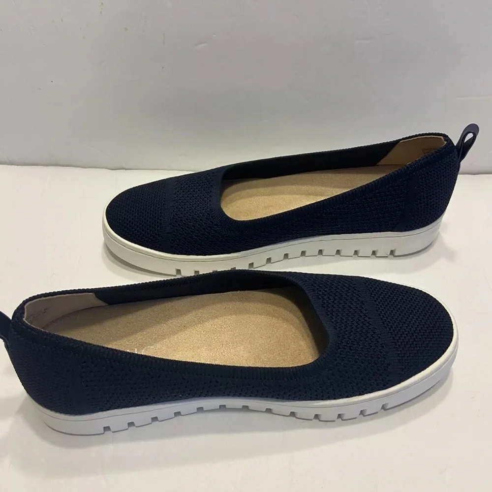 Vionic Women's Uptown Skimmer Knit Slip-ons Loafer Flats Black Sz 7.5 - Picture 9 of 11